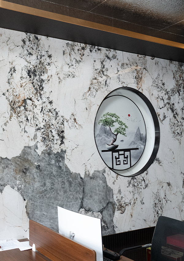 Collezione di pellicole per venature del legno con superficie in PET ultra premium per pannelli impiallacciati in legno
